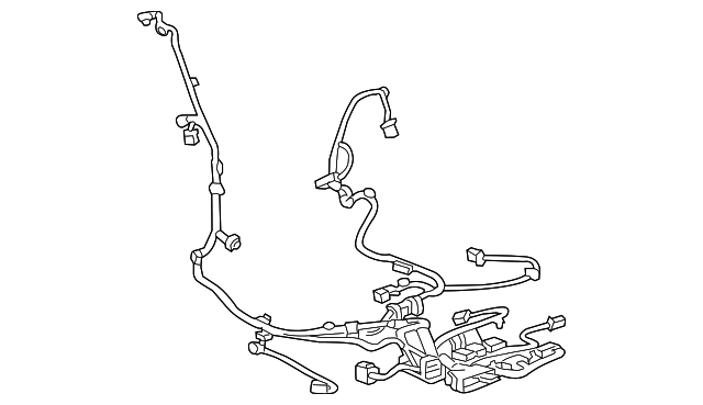 Front Passenger Side Seat Wiring Harness - Cadillac (84128577)