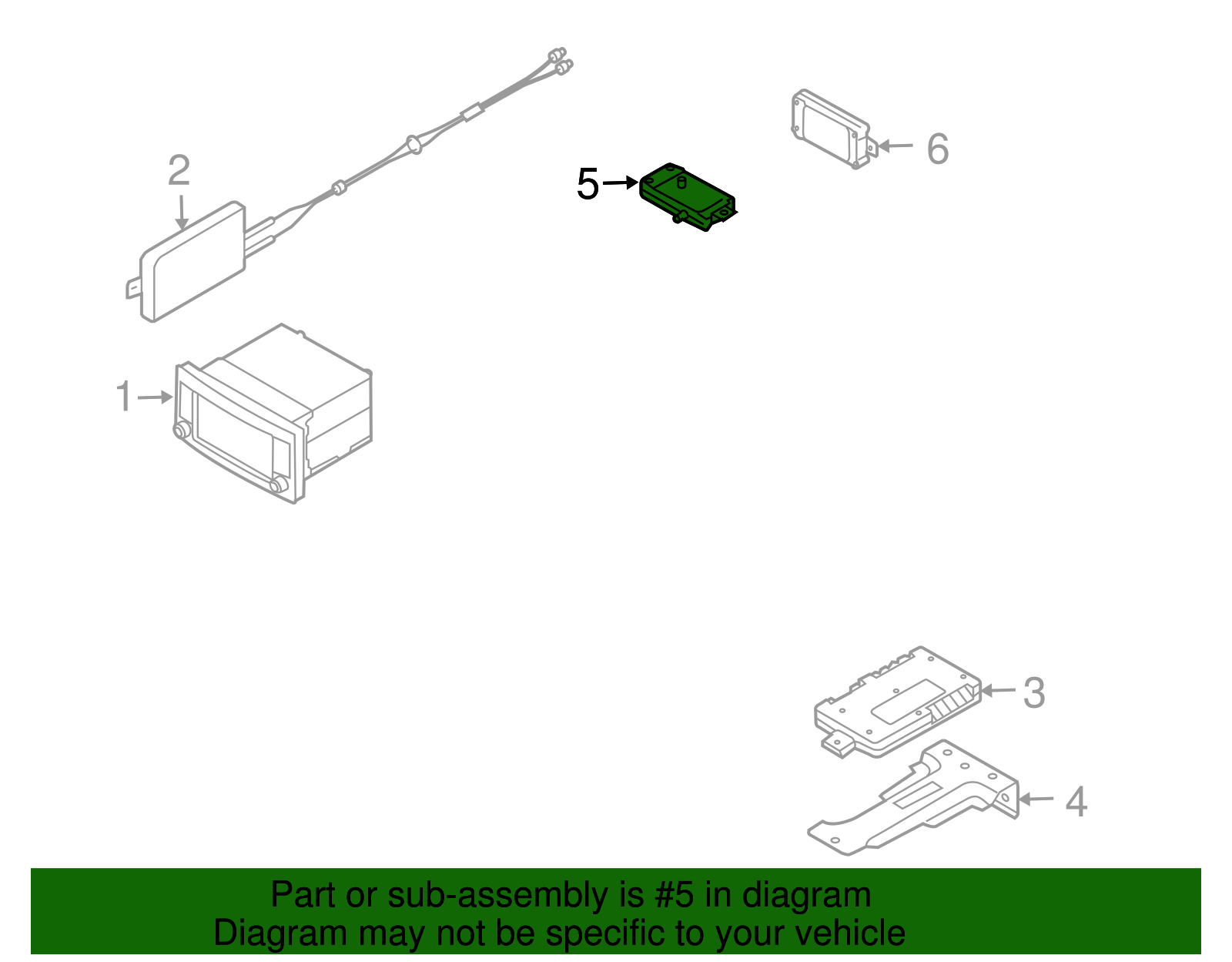 Antenna Booster - Volkswagen (7L6-035-577-S)