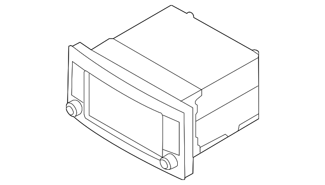 Display Unit - Volkswagen (7L6035191E)