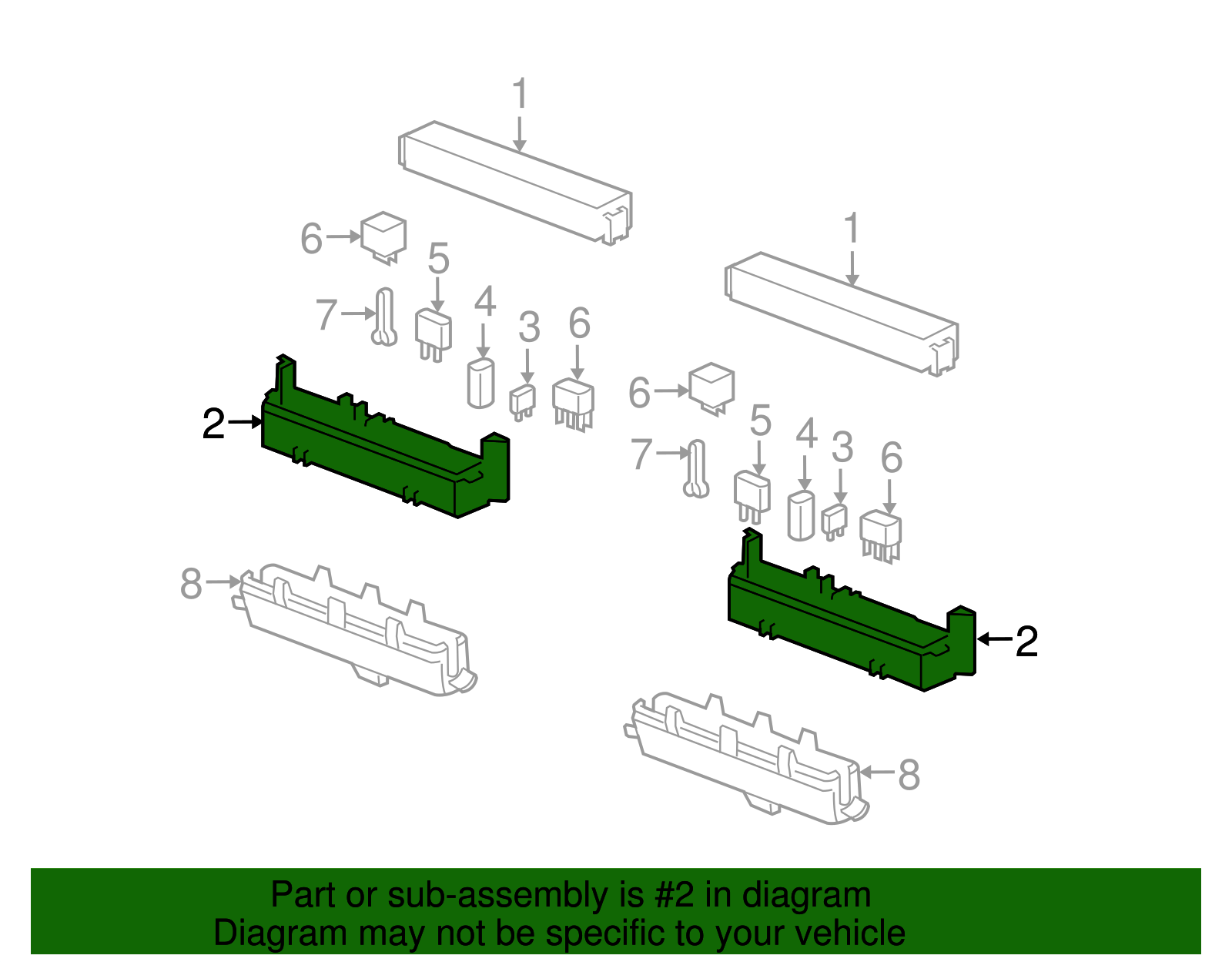 Block Assembly, Body Wrg Harness Junc - Cadillac (89046747)