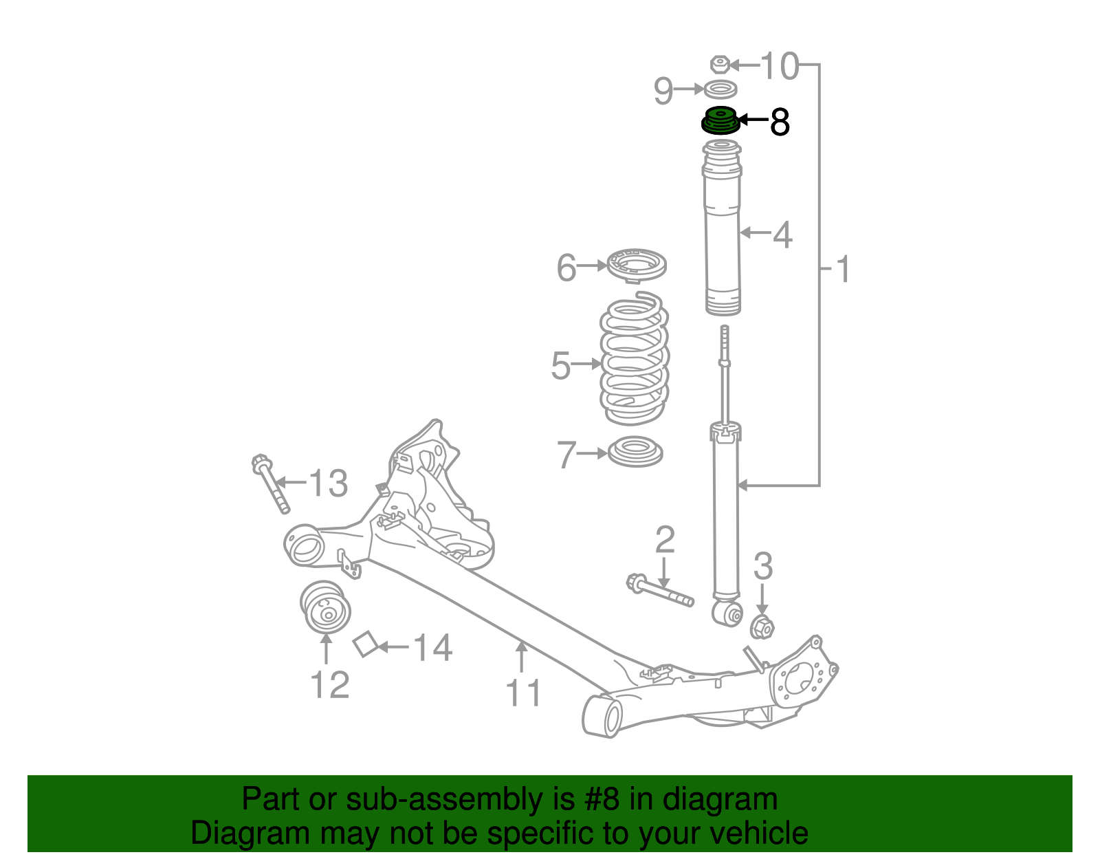 Upper Support - Scion (48755-12100)