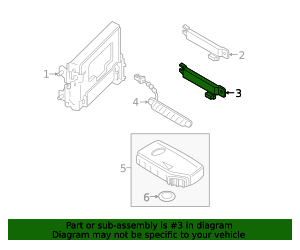 95420-J6100 - Antenna 2019-2023 Kia | Kia.Parts Store