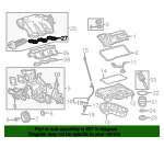 thumbnail image 2 of Lexus 17176-0P021, Fuel Injection Plenum Gasket 2 of 10