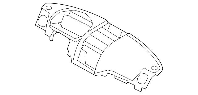 Instrument Panel Upper Trim Panel - GM (96655000)