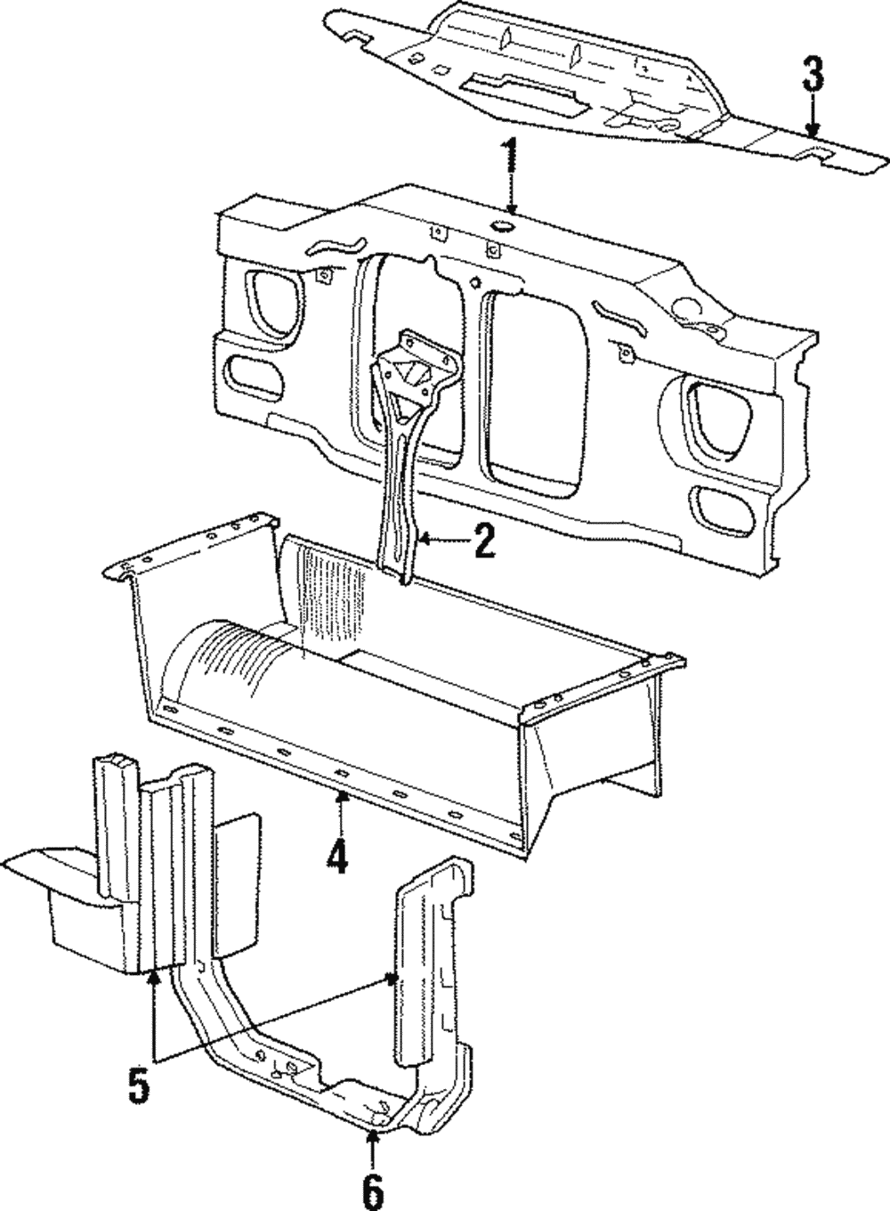 Side Air Baffle - Ford (YL5Z-8310-AA)