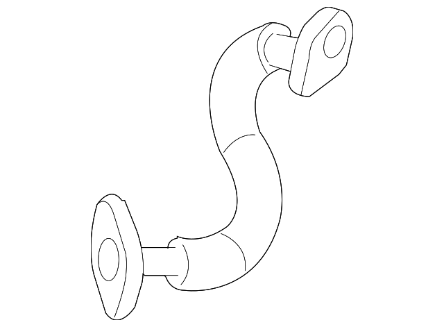 Exhaust Gas Recirculation (EGR) Valve Pipe - GM (12602651)