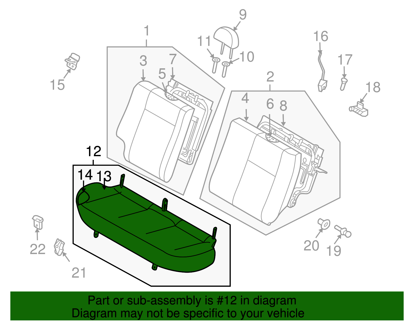 Cushion - GM (96830581)