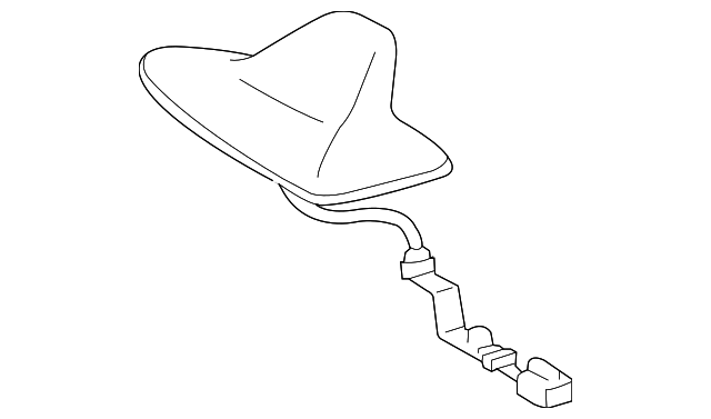 Satellite Antenna - Toyota (86960-0C040-D0)