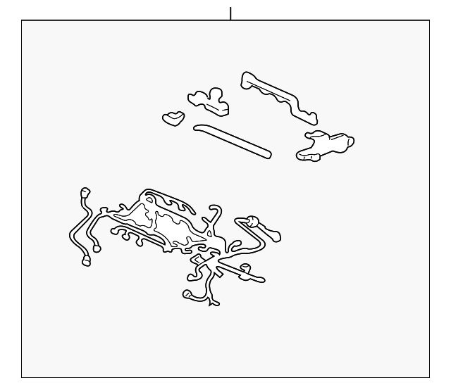 32110P8FA55 Wire Harness Engine 20022004 Honda Odyssey Genuine