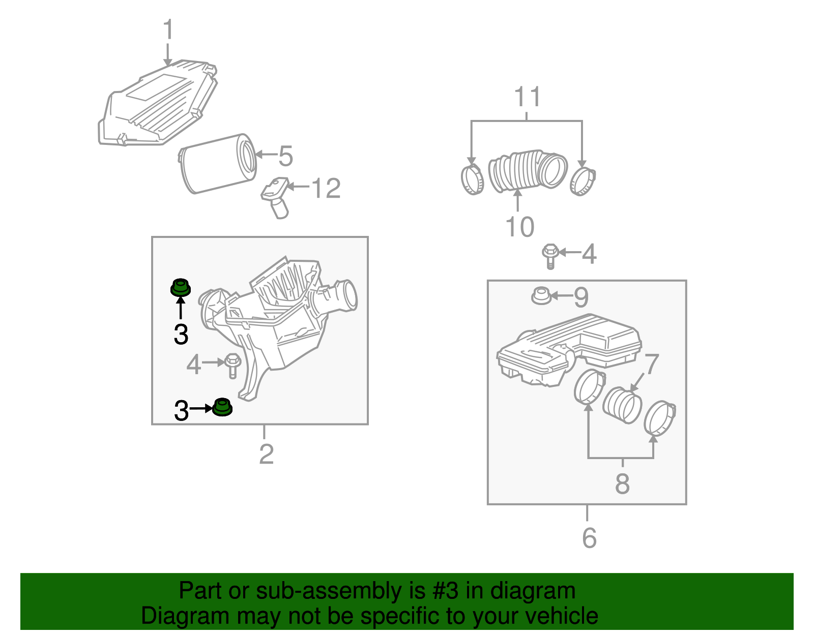 Lower Housing Upper Insulator - GM (15123626)