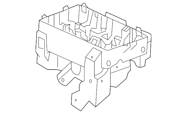 Bracket Assembly-Eng Wrg Harness Fuse Black - GM (10376584)