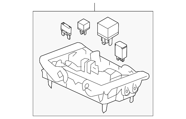 Engine Wiring Harness Junction Block - GM (20806094)