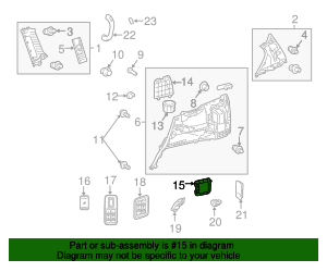 Jack Cover - Lexus (64766-60181-C0)