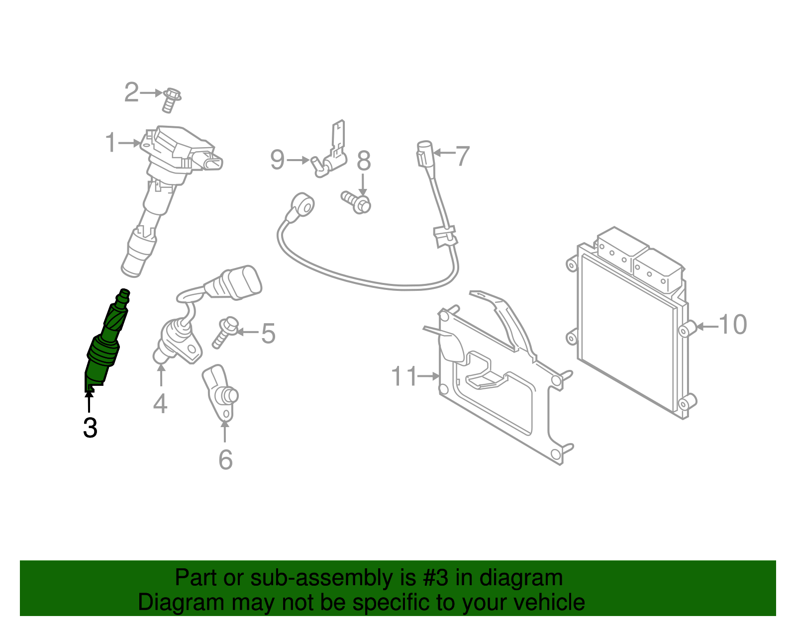 18857-09085 - Spark Plug 2018-2022 Kia | Kia.Parts Store