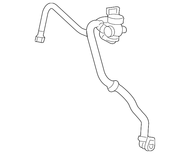 Power Brake Booster Vacuum Hose Assembly - GM (96968346)