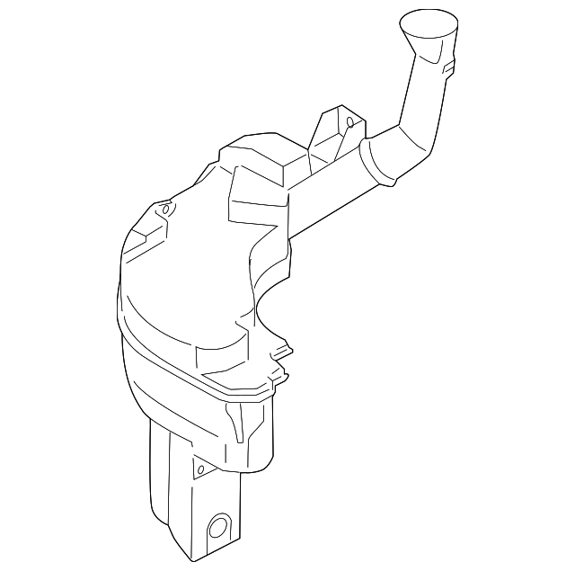 BBM667481 Washer Fluid Reservoir 20102015 Mazda Werner Mazda Parts