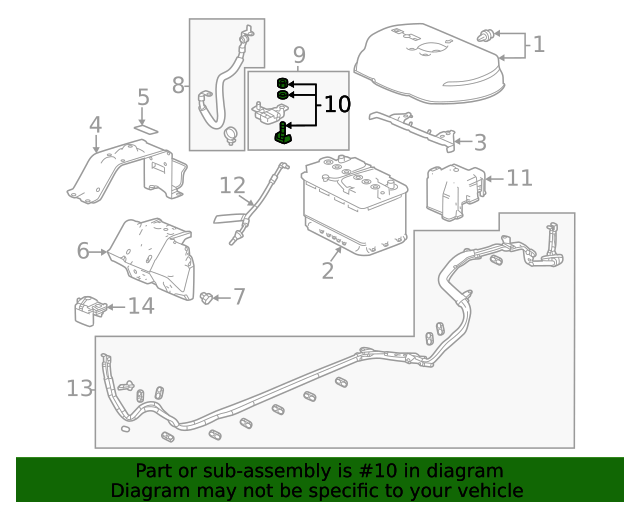 2021-2023 Acura TLX Negative Term 32603-TK8-A01 | OEM Parts Online
