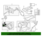 Engine Cylinder Head Gasket Kit with Gaskets, Seals, and Bolts - GM (12637166)