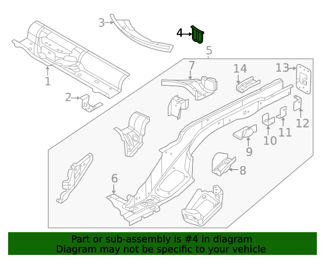 5QF864625 Damper 20192023 Audi Q3 Audi OEM Parts