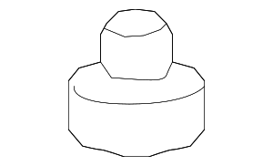 2015 Volkswagen Filter Cover Plug WHT-005-610 | vwpartscenter