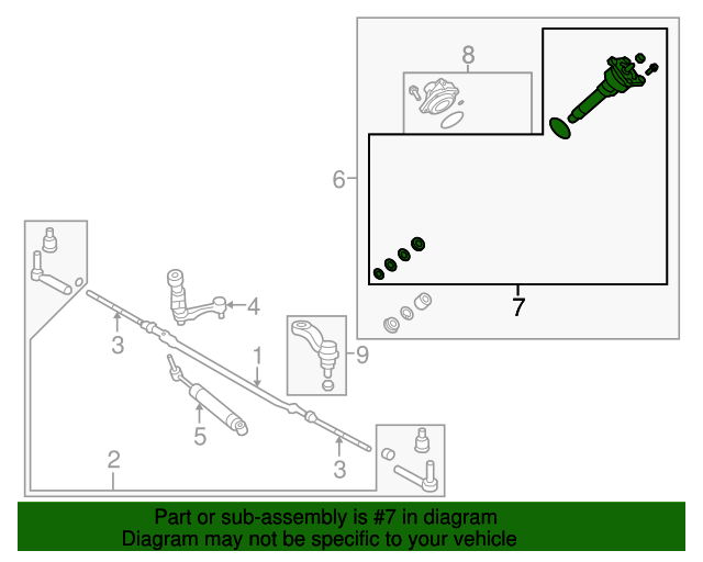 20072023 GM Steering Gear Pitman Shaft Kit 15813692 Londoff Discount