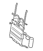 9105102 - Body: Lumbar Support for Mercedes-Benz: CLS 400, CLS 550, CLS 63 AMG&amp;reg;, CLS 63 AMG&amp;reg; S, E 250, E 350, E 400, E 550, E 63 AMG&amp;reg;, E 63 AMG&amp;reg; S, GLK 250, GLK 350 Image