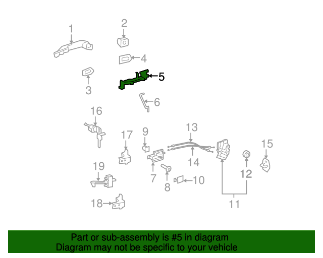 6920135010 Frame 20072014 Toyota FJ Cruiser OEM Parts To You