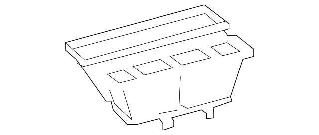 Center Duct - Toyota (87201-0E110)