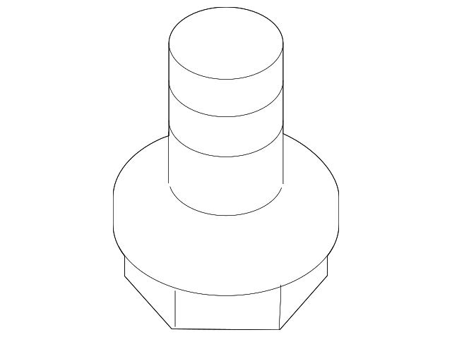 Switch Bezel Screw - Ford (YL8Z-7862294-AA)