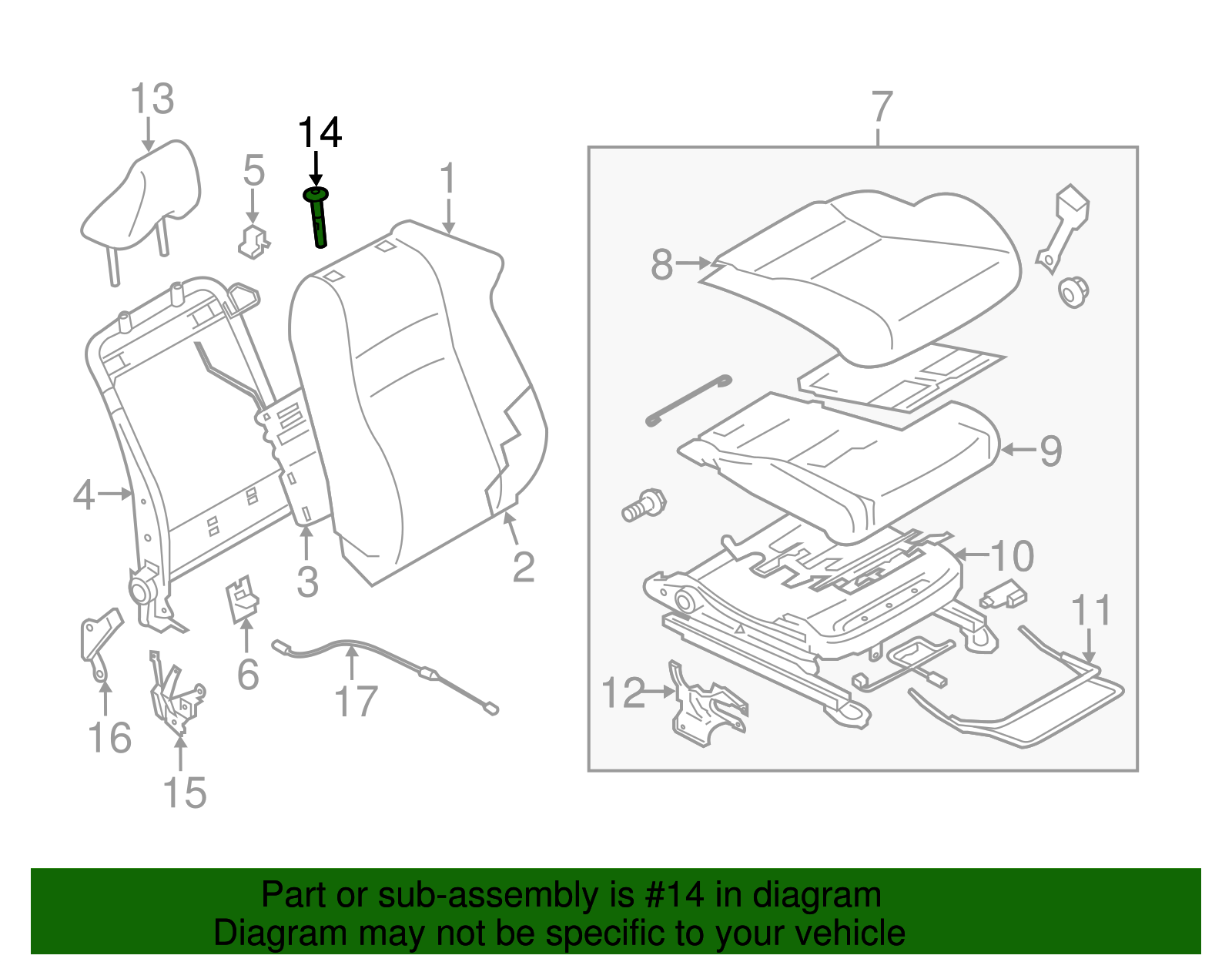 Headrest Guide - Scion (SU003-04349)