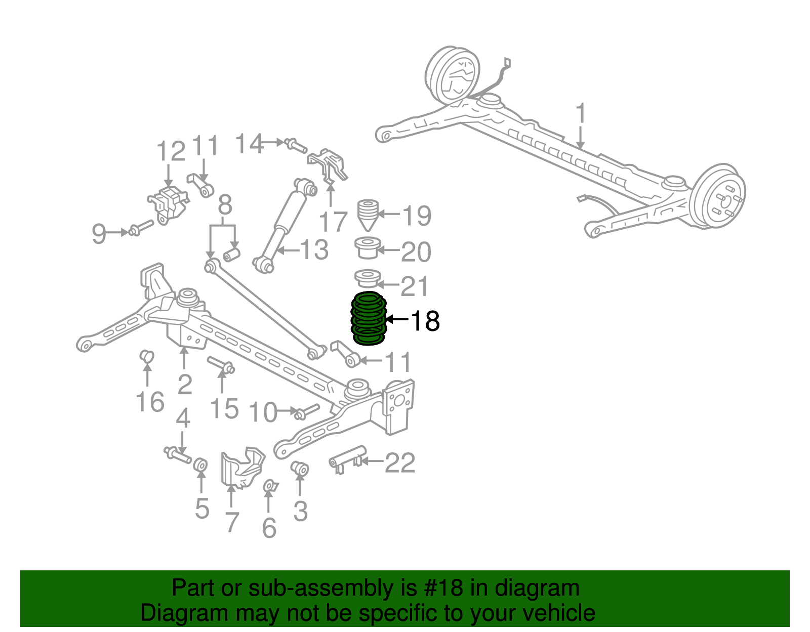 Coil Spring - GM (10412899)