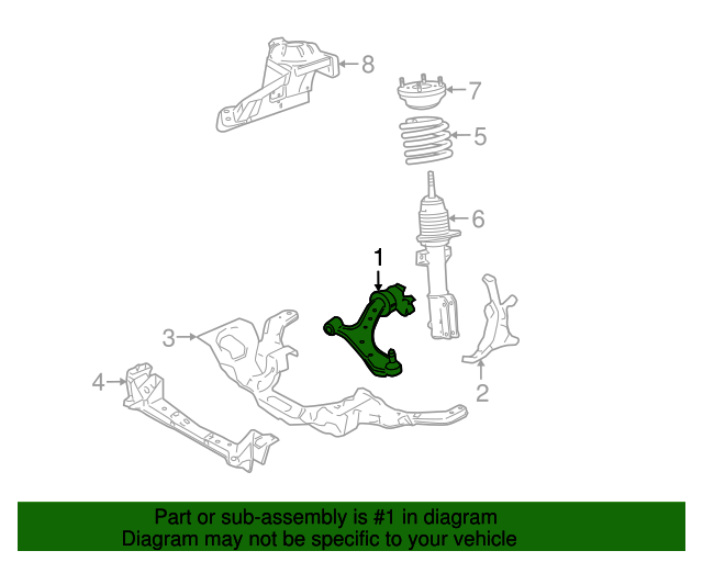 4r3z-3078-b-lower-control-arm-2005-2010-ford-mustang-lasco-auto-parts