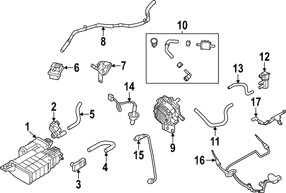 ico.ページ Genuine Nissan Oxygen Sensor 226A0-6RC1B | eBay