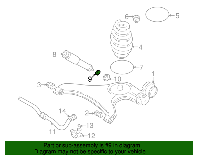 Shock Rubber Mount 701-513-121