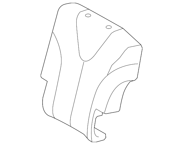 TOYOTA Genuine 71078-0T020-A0 Seat Back Cover TOYOTA Genuine 71078-0T020-A0 Seat Back Cover