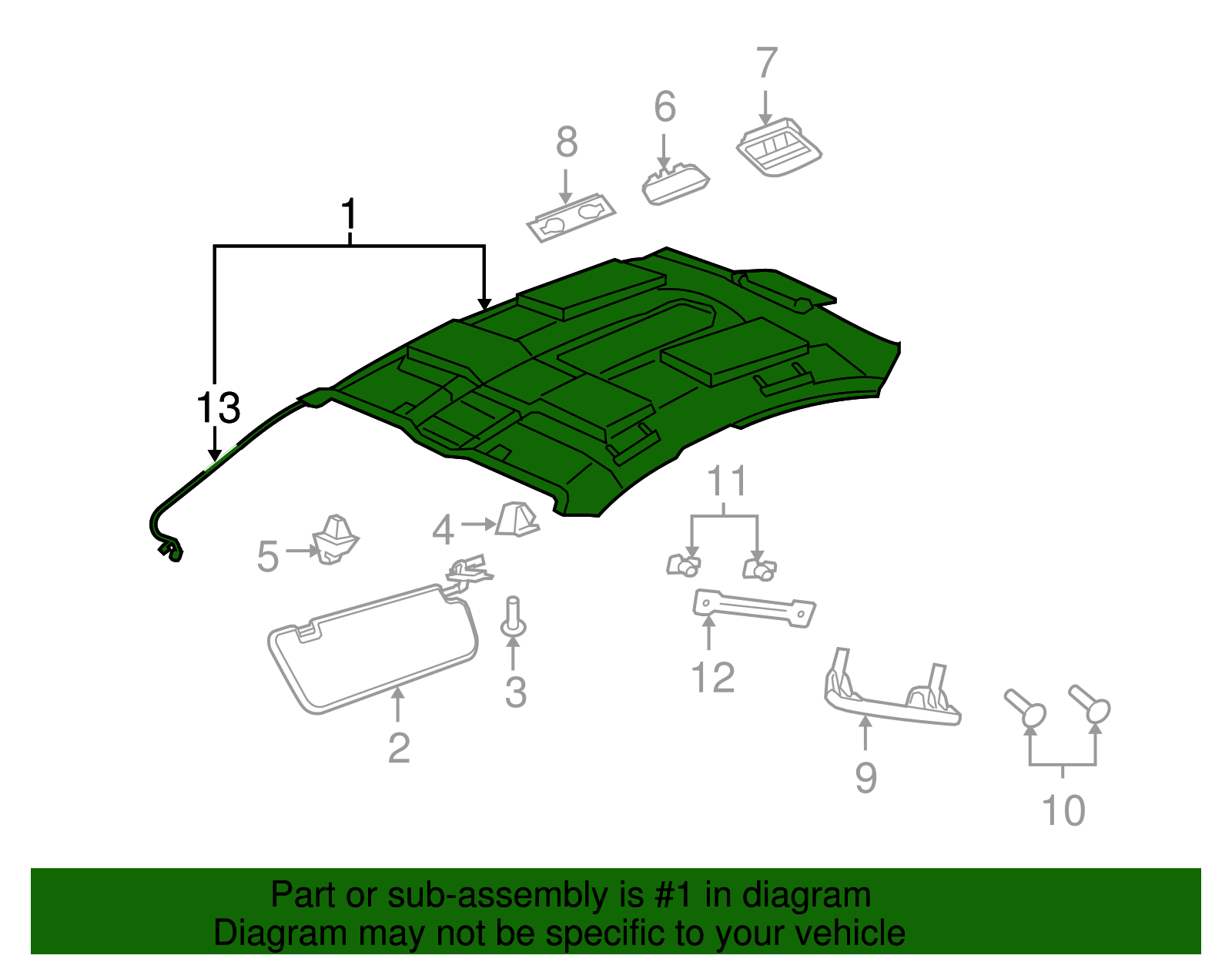 Panel, Hdlng Tr - GM (92219138)