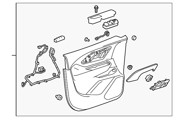 Door Trim Panel - GM (84320346)