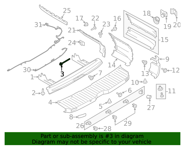W705235S442 Impact Bar Bolt (SOLD AS A PACKAGE OF 4) 20152024
