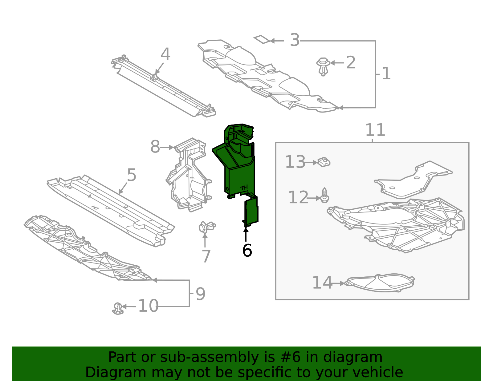 Air Guide - Toyota (16593-25150)
