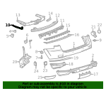 thumbnail image 2 of Mopar Rear Bumper Bracket Retainer Set For Jeep Grand Cherokee 2014-2022 – Left & Right 2 of 3