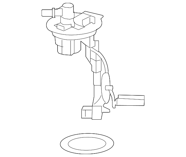 20102011 Buick LaCrosse Auxiliary Fuel Tank Sending Unit 13505217