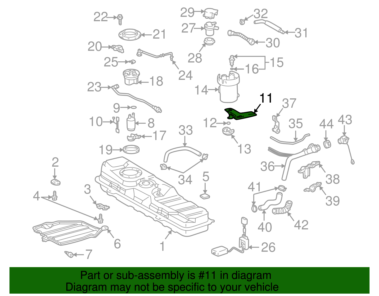 Fuel Strainer - Scion (23217-21030)