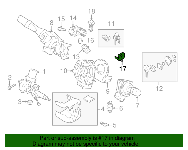 20172019 Subaru BRZ Ignition Immobilizer Module 88216CA003 Subaru