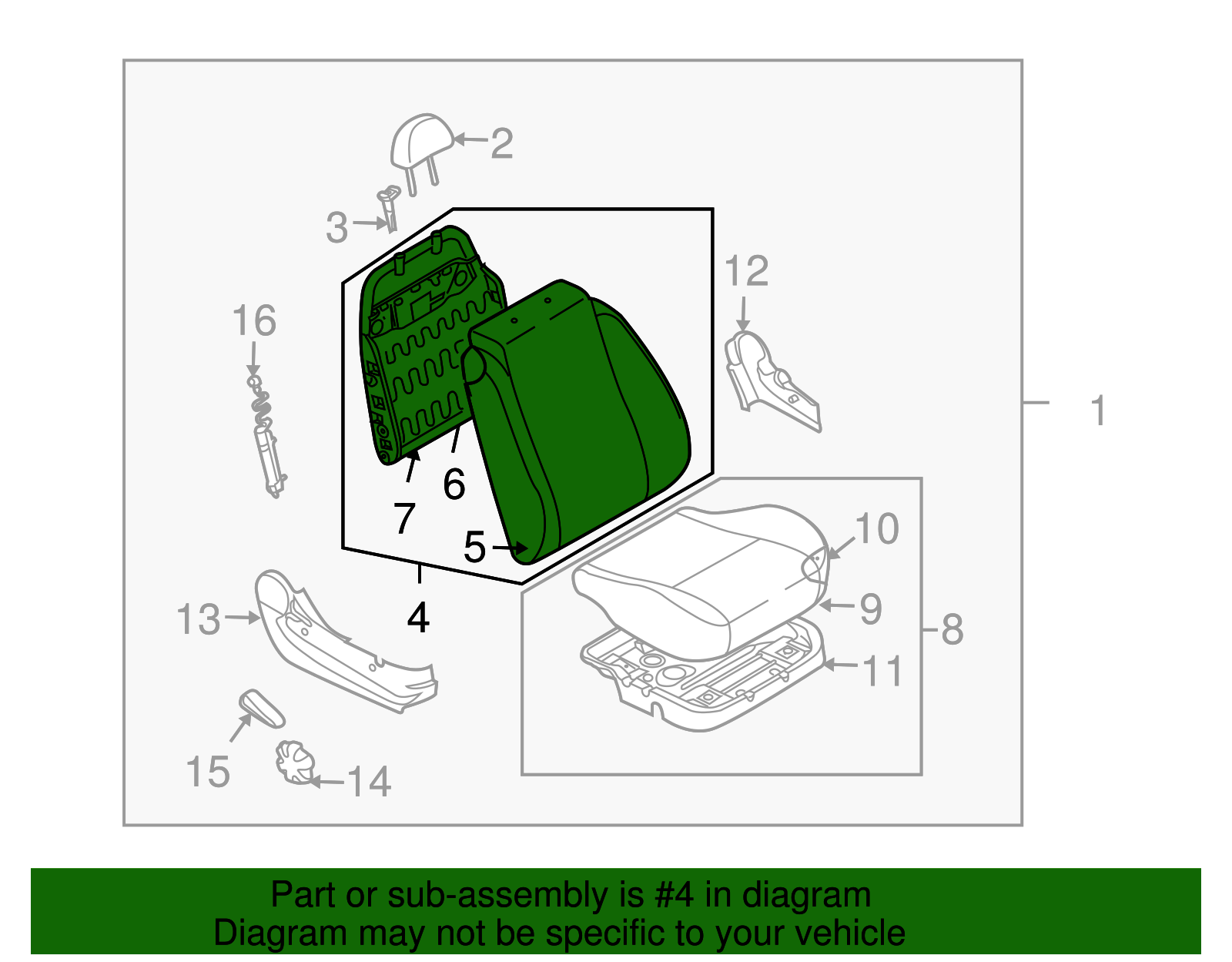 Cushion - GM (96807993)