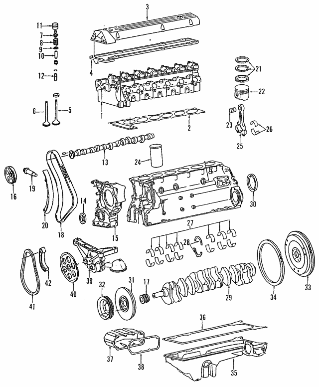6030500701 Camshaft 19911995 MercedesBenz MercedesBenz USA Parts