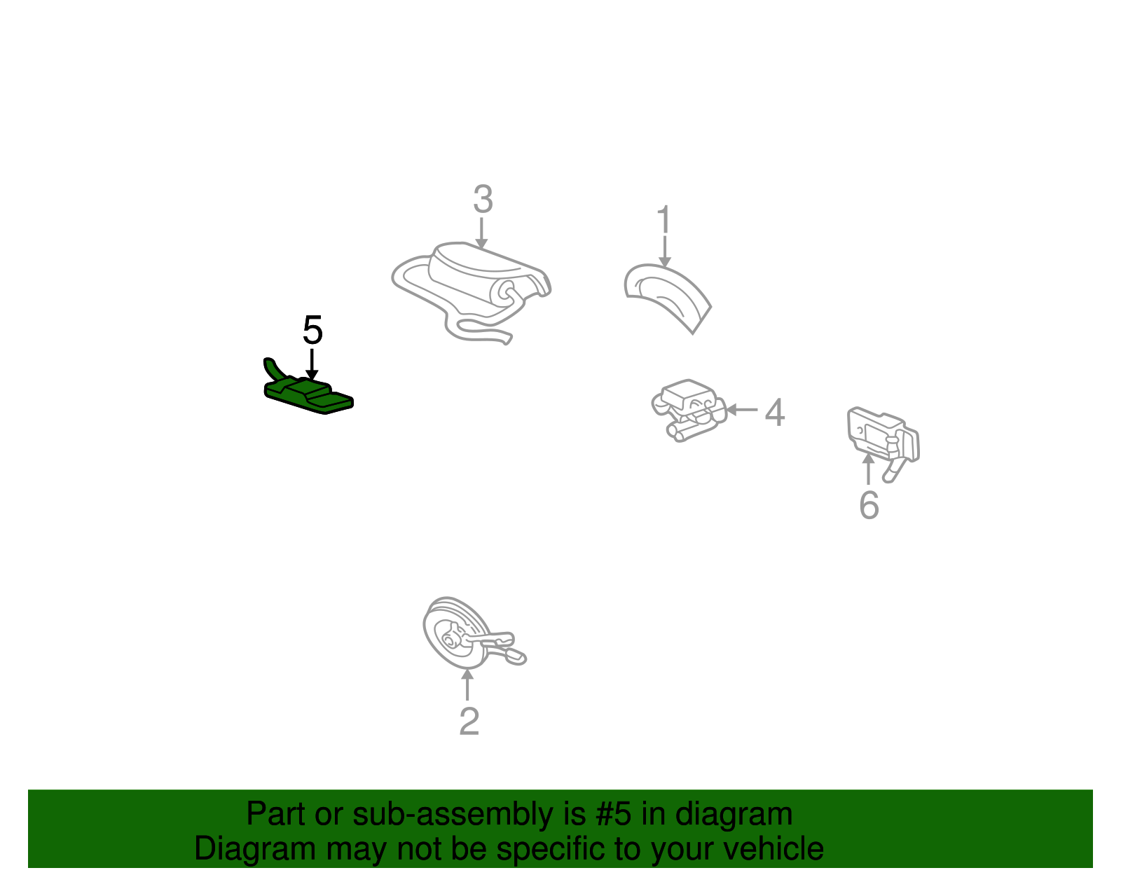 Front Sensor - Ford (YF1Z-14B006-AA)
