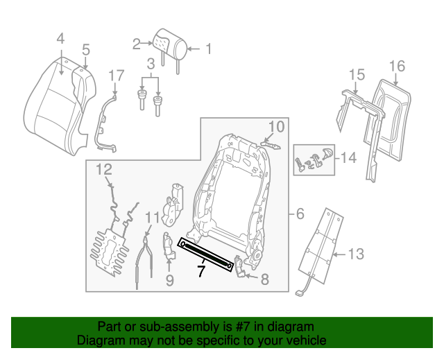 8H0898398 Power Seat Motor Drive Shaft 20032009 Audi Audi Parts