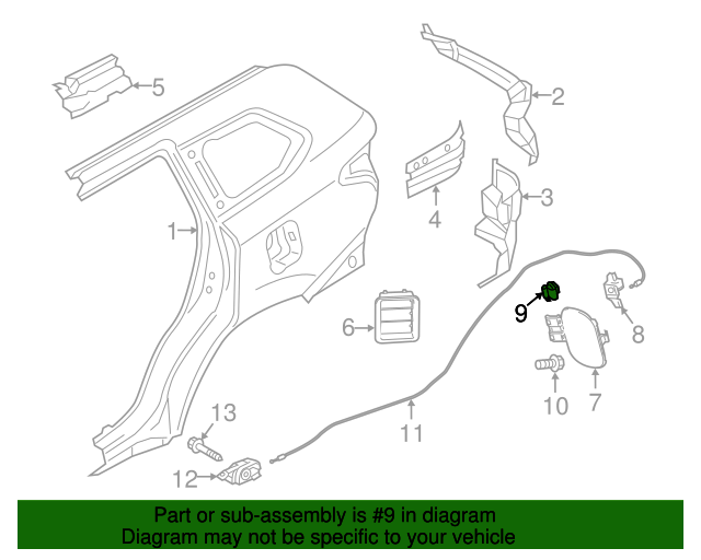 20142020 Mitsubishi Fuel Door Clip MB642442 Capital City Mitsubishi