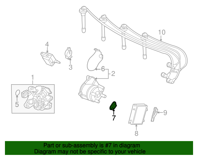 30120P0AA01 Igniter Unit (Hitachi) 19942000 Honda Honda Parts Online