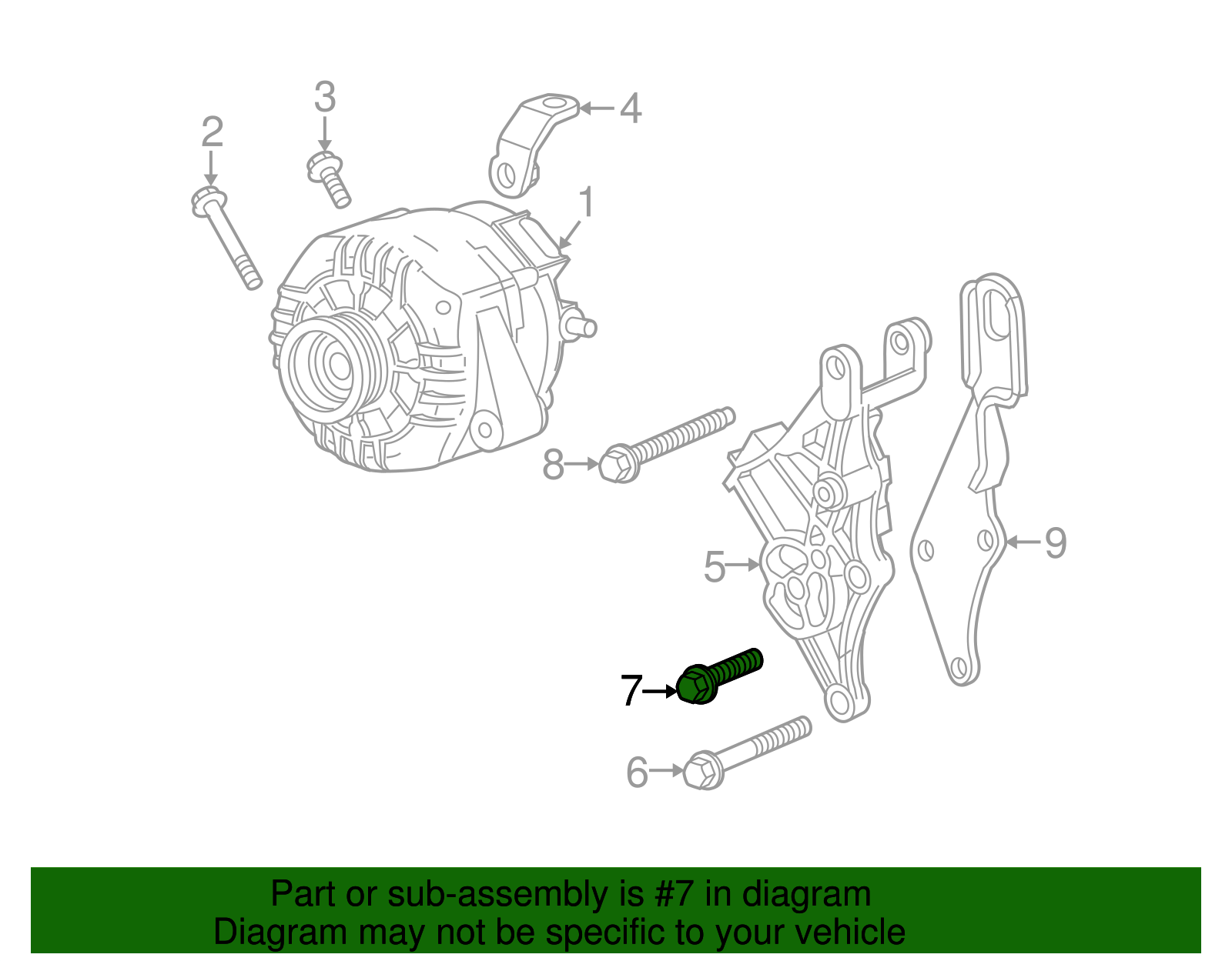 Multi-Purpose Bolt - GM (11515769)